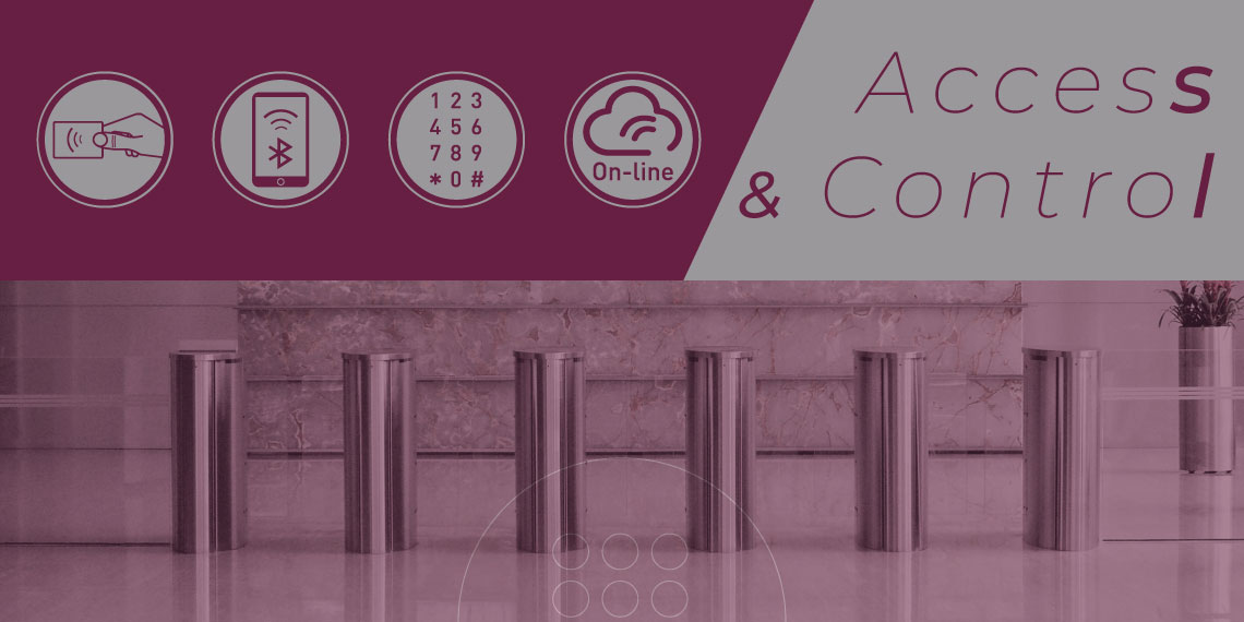 Contrôlez les accès grâce aux portes, aux barrières et aux tourniquets