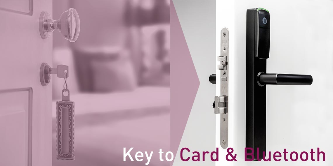 Remplacer des serrures à clés par des serrures électroniques. Ce qu’il faut savoir