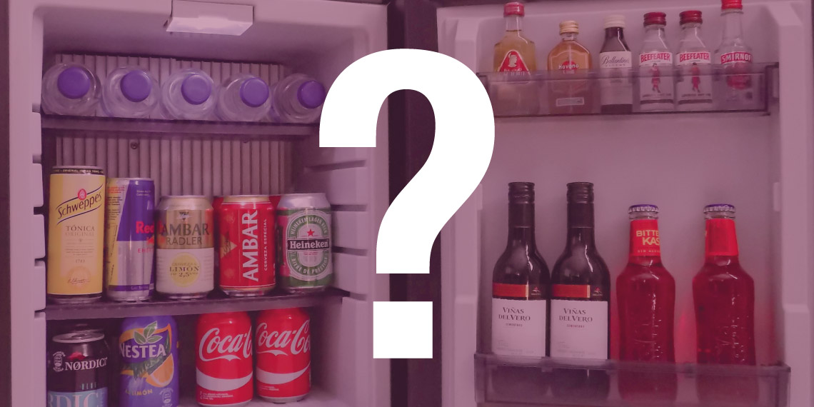 Minibar d’hôtel. Quels produits proposer aux clients?