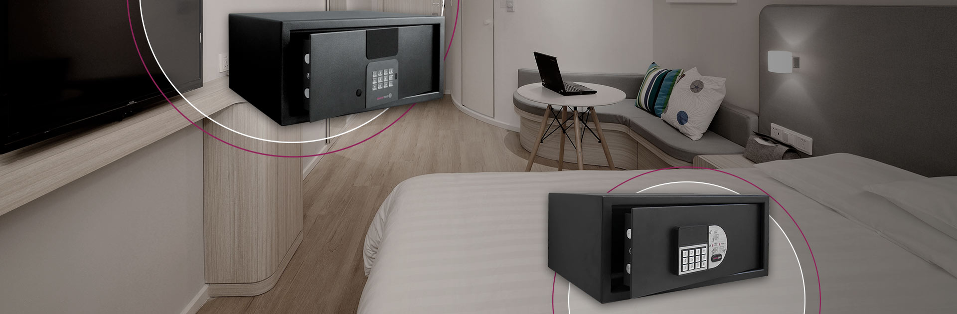Coffre-Fort - Sécurité dans hôtels et bureau