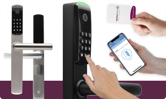 Serrure Électronique pour Hôtel avec Clavier OS SLIM CODE